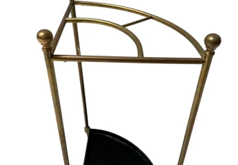 Hollywood Regency Brass Umbrella Stand, 1960s